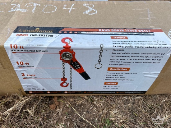 LandHonor LHR-SB2T3M 2-Ton Chain Hoist