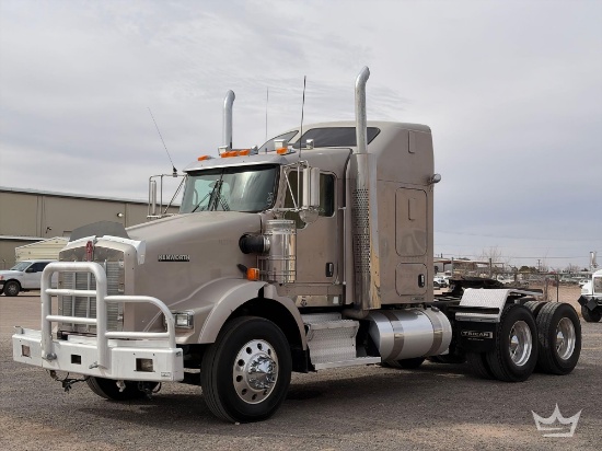 2012 Kenworth T800 T/A Wet Kit Sleeper Cab Truck Tractor