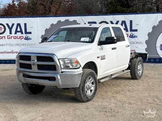 2017 Ram 2500 4x4 Crew Cab Cab and Chassis Truck