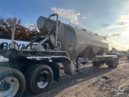 2012 Vantage P-42-1000 42ft. T/A Dry Bulk Pneumatic Tank Trailer