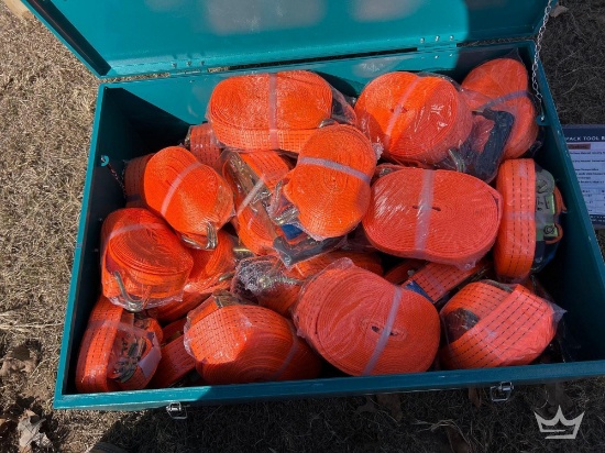 LandHonor LHR-RF24 Ratchet Tie Down and Flatpack Toolbox