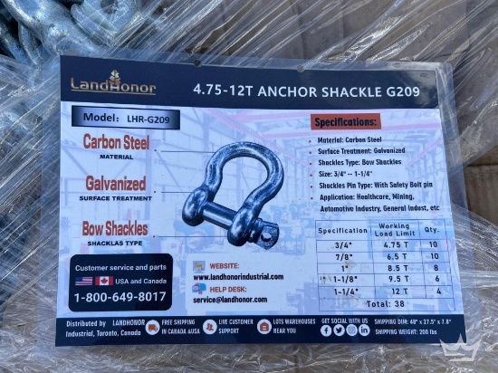 LandHonor LHR-G209 Anchor Shackle Set