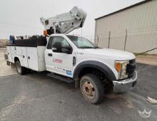 2017 Ford F550 Bucket Truck
