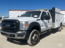 2016 Ford F-550 4x4 IMT 3203i 2 Ton Crane