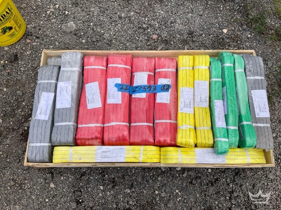 2025 Pallet of Miscellaneous Duplex Polyester Webbing Slings