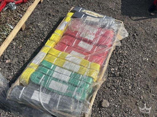 2025 Pallet of Miscellaneous Duplex Polyester Webbing Slings