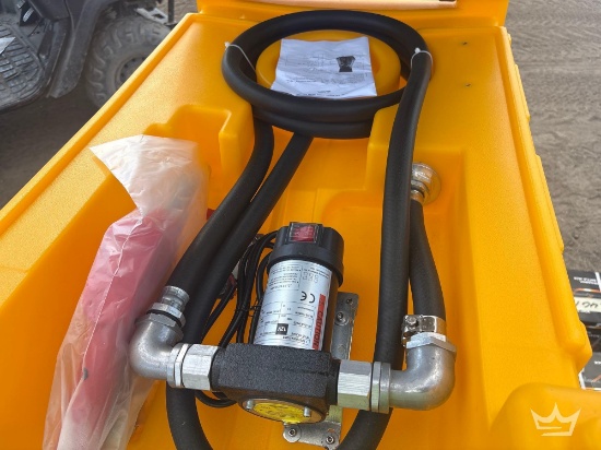 2025 60 Gallon Poly Diesel Tank w/ 12v Pump, nose, Nozzle and Pump