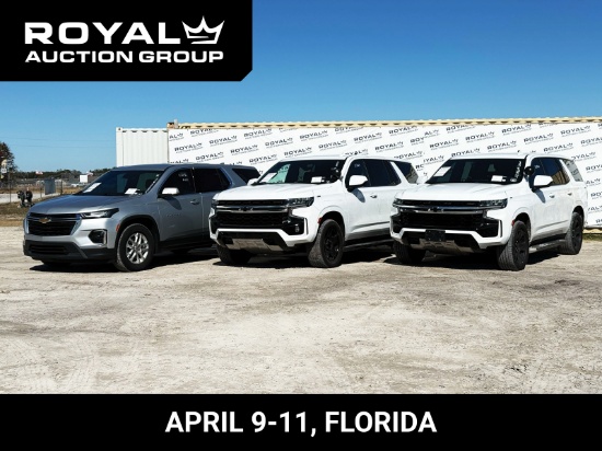 DAY 3/3 SAT APR 11 FLORIDA VEHICLE-GOV/FLEET SALE