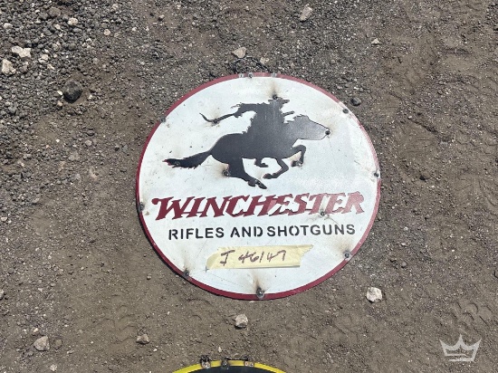 Winchester Sign Metal Decorative Sign