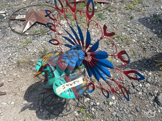 Peacock Statue