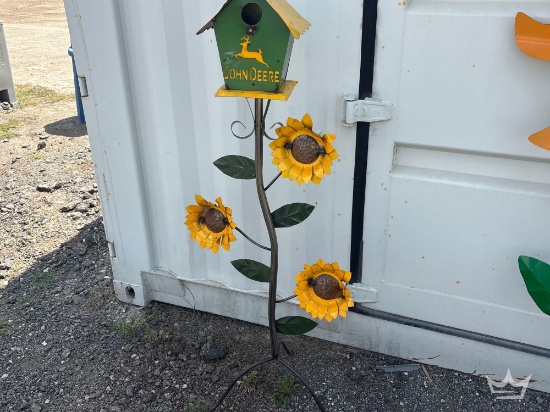 John Deere Bird House Yard Art