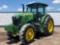 2016 John Deere 6135E 135HP 4WD Agricultural Tractor