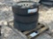 Set of 3 Trailer Tires