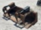 2018 Bobcat 80in Dual Cylinder Grapple Bucket Skid Steer Attachment