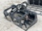 2025 Wolverine 44in. Hydraulic Grapple Bucket Mini Skid Steer Attachment