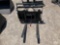 2025 GIYI GY-CYHC 30in. Hydraulic Side Shift Forks and Frame Mini Skid Steer Attachment