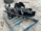 Hydraulic Auger Set Mini Skid Steer Attachment