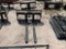 2025 Kivel 48in Forks and Frame Skid Steer Attachment
