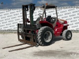 2007 Manitou M30-2 6,000lb. Rough Terrain Straight Mast Diesel Forklift