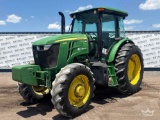 2016 John Deere 6135E 135HP 4WD Agricultural Tractor