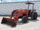 Kubota M4700 53HP Loader Utility Tractor