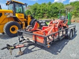 2021 Kubota BX2680 25HP 4WD Utility Loader Tractor w/ Attachments and 2021 T/A Flatbed Trailer