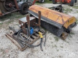 84in. Smith Challenger Hydraulic Rotary Broom Tractor Attachment