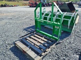 Unused 2022 Hustler Lift Max LE110 SS Bale Forks and Frame Tractor Loader Attachment
