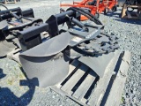 Unused 2023 Kubota AP-SSG2024 24in. Hydraulic Stump Grinder Skid Steer Attachment