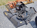 Unused 2023 Cross Tech Brushwolf Alpha XP 74in. Brush Cutter Skid Steer Attachment