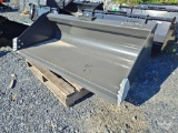 Unused 2026 CID ITAKB72-SC 72in. Skid Steer Bucket Attachment