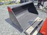 Unused 2024 HLA MB48 48in. Bucket Skid Steer Attachment