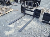 Unused 2024 Land Pride PF1242 42in Forks and Frame Skid Steer Attachment