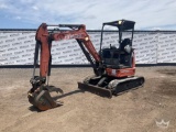 2016 Hitachi ZX26U-5N Mini Excavator