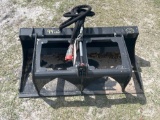 2025 Wolverine MSG-11-44W 44in Single Cylinder Grapple Bucket Mini Skid Steer Attachment