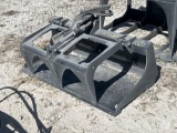 2025 Wolverine 44in. Hydraulic Grappled Bucket Mini Skid Steer Attachment