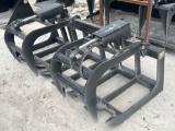 2025 JMR 72in. Dual Cylinder Hydraulic Root Grapple Skid Steer Attachment