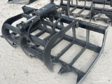2025 JMR 66in. Single Cylinder Hydraulic Root Grapple Skid Steer Attachment