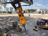 Hydraulic Breaker Skid Steer Attachment