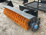 2025 Hydraulic Sweeper Skid Steer Attachment