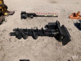 2025 Auger with Bits Mini Skid Steer Attachment