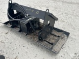 2025 Hydraulic Plate Compactor Skid Steer Attachment
