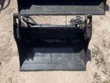 2025 XKH39 39in Hydraulic 4-Way Clamshell Bucket Mini Skid Steer Attachment