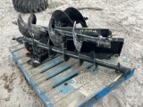 Hydraulic Auger Set Mini Skid Steer Attachment
