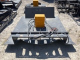 2025 64in Rotary Brush Cutter Skid Steer Attachment