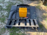 2025 48in Rotary Brush Cutter Mini Skid Steer Attachment
