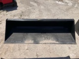 2025 Swict 84in Bucket Skid Steer Attachment