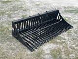 2025 Pabreak 78in Rock Bucket Skid Steer Attachment