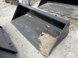 2025 Swict 72in. Bucket Skid Steer Attachment