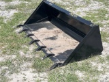 2025 Swict 66in Tooth Bucket Skid Steer Attachment